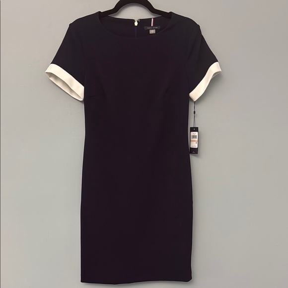 Tommy Hilfiger Dresses & Skirts - TOMMY HILFIGER Navy Dress with White Accents